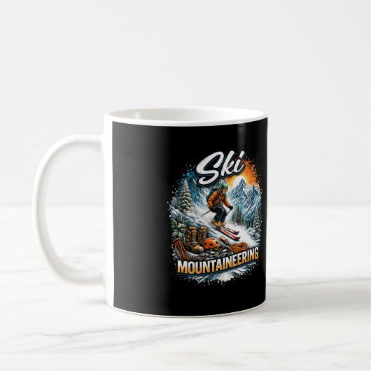Ski-alpinisme Koffiemok (Links)