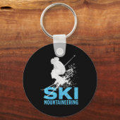Ski-alpinisme  sleutelhanger (Voorkant)