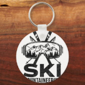 Ski-alpinisme sleutelhanger (Voorkant)