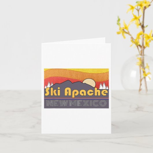 Ski Apache New Mexico1 Kaart (Gele Bloem)