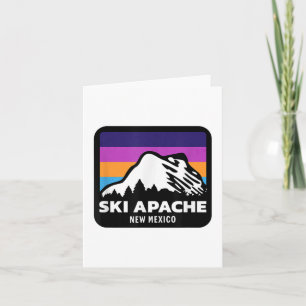 Ski Apache New Mexico Skiën Snowboarding familie T Kaart
