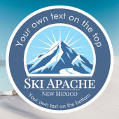 Ski Apache New Mexico skigebied Sticker