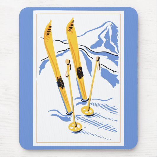  Ski Art Muismat (Voorkant)