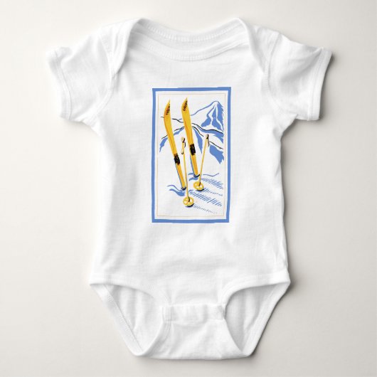 Ski Art Romper (Voorkant)
