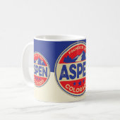 Ski Aspen Blue & Red Mok (Voorkant links)