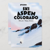 Ski Aspen Colorado (Voorkant / Achterkant)