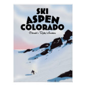 Ski Aspen Colorado Perfect Poster (Voorkant)