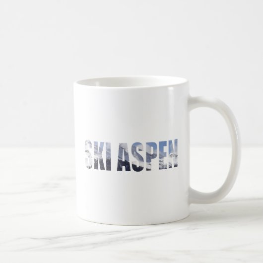 Ski Aspen Koffiemok (Rechts)