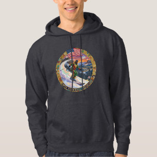 Ski Aspen Snowmass, Colorado, Man Skier Hoodie