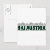 Ski Austria Briefkaart (Voorkant / Achterkant)