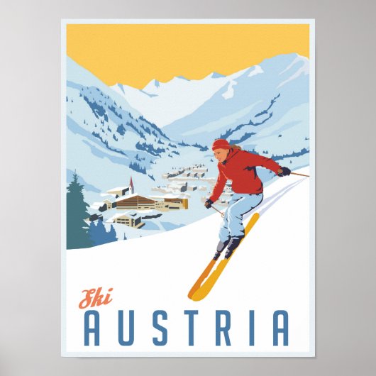 Ski Austria Poster (Voorkant)