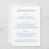 Ski Bachelorette laatste toast op de pistes Kaart (Achterkant)