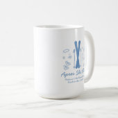 Ski Bachelorette Laatste Toast Op De Pistes Koffiemok (Voorkant rechts)