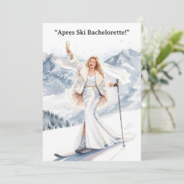 Ski Bachelorette Weekend Bruid op de pistes Kaart