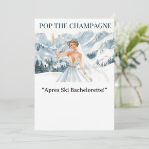 Ski Bachelorette Weekend Bruid op de pistes Kaart