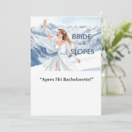 Ski Bachelorette-weekend Bruid op de pistes Kaart
