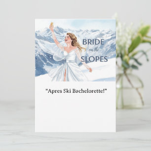 Ski Bachelorette-weekend Bruid op de pistes Kaart