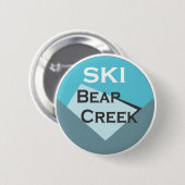 Ski Beer Creek Ronde Button 5,7 Cm (Voorkant /achterkant)