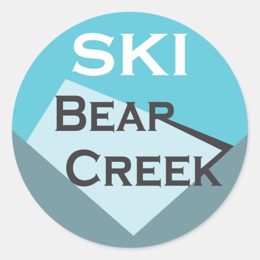 Ski Beer Creek Sticker (Voorkant)