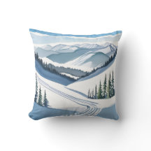 Ski Berg Aquarel