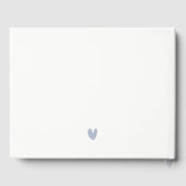 Ski Berg Telluride Colorado Aquarel Bruiloft Gastenboek (Achterkant)