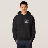 Ski berg Wintersporten Design Hoodie (Voorkant volledig)