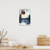 Ski Big Sky Montana Travel Poster (Keuken)