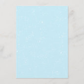 Ski Birthday Trip Weekend Getaway Itinerary Informatiekaartje (Achterkant)