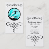 ski bloeien visitekaartje (Voorkant / Achterkant)