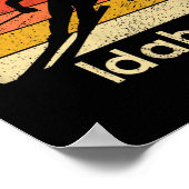 Ski Bogus Basin Idaho Mountain Poster (Hoek)