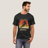  Ski Bogus Basin Idaho Mountain T-shirt (Voorkant volledig)