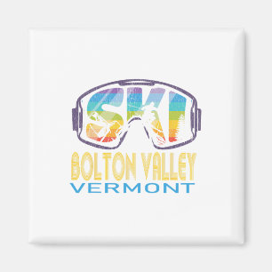 Ski Bolton Valley Vermont Skiing Vacation Magneet