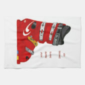 Ski Boot gaat een paar vlinderkeukenhanddoeken sch Theedoek (Horizontaal)