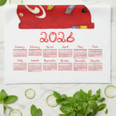 Ski Boot Go Skiing Slide Some Fun 2026 Calendar Theedoek (Gevouwen)