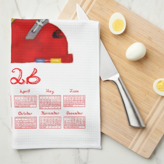 Ski Boot Go Skiing Slide Some Fun 2026 Calendar Theedoek (Quarter Fold)