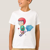 Ski boy t-shirt (Voorkant)