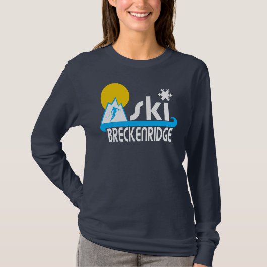 Ski Breckenridge T-shirt (Voorkant)