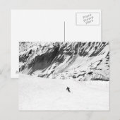 Ski Briefkaart (Voorkant / Achterkant)