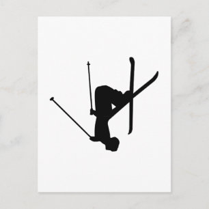 Ski Briefkaart