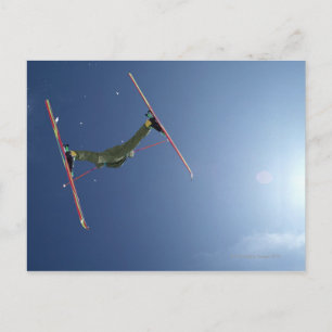 Ski Briefkaart