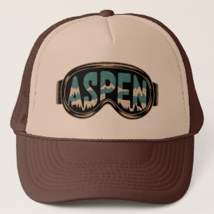 Ski-bril Aspen Snowmass Colorado skioord geschenke Trucker Pet
