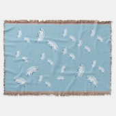 Ski Bril met bergreflectie  Deken (Voorkant)