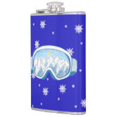 Ski Bril Sneeuwvlok Dans Heupfles (Links)