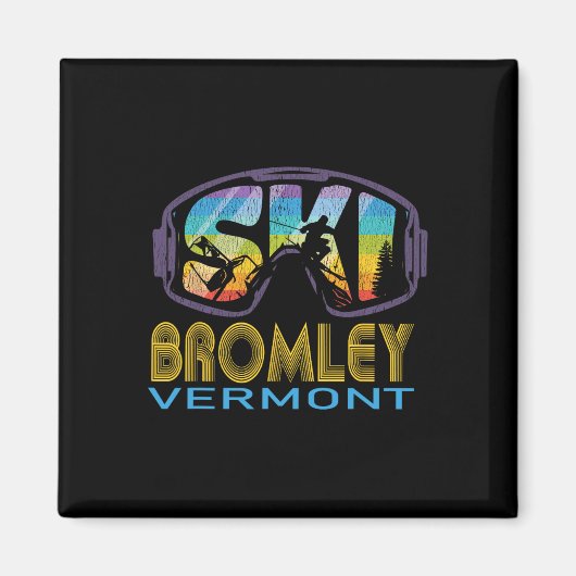 Ski Bromley Vermont Ski Vakantie  Magneet (Voorkant)