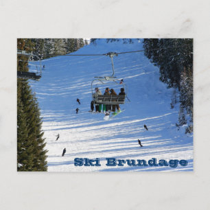 Ski Brundage Briefkaart