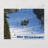 Ski Brundage Briefkaart (Voorkant)