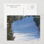 Ski Brundage, McCall, Idaho Briefkaart (Voorkant / Achterkant)