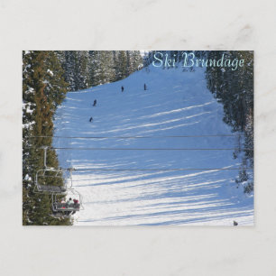 Ski Brundage, McCall, Idaho Briefkaart