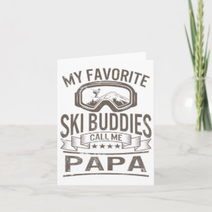 Ski Buddies Papa Skibril Snowboarding Grand Kaart