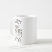 Ski Buddies Papa Skibril Snowboarding Grand Koffiemok (Voorkant links)